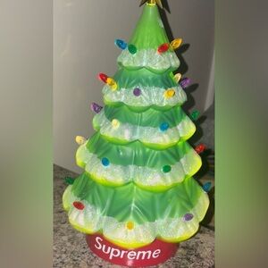 Sale Supreme Festive Green Tree with Colorful Lights 15in. New taken out of box